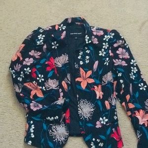 Floral blazer